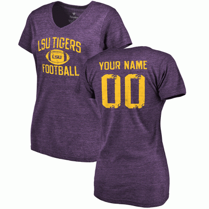 lsu coach sissy blue shirt