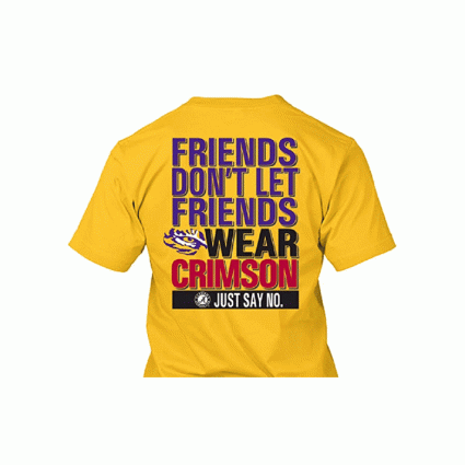 lsu alabama shirt