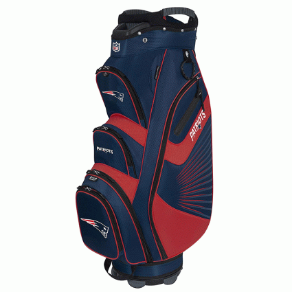 patriots cooler cart golf bag