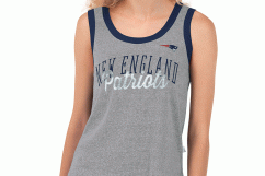 New England Patriots Antigua Women's Establishment Tank Top - Red