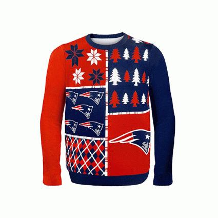 patriots ugly sweater