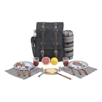 picnic backpack for two