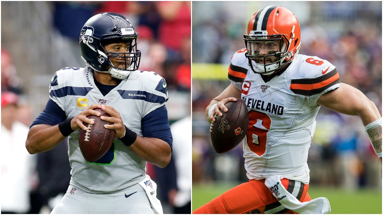 Russell Wilson Had This Advice for Browns' Baker Mayfield