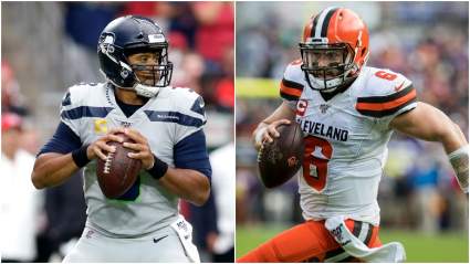 Seahawks’ Russell Wilson & Browns’ Baker Mayfield Score Rushing TD’s
