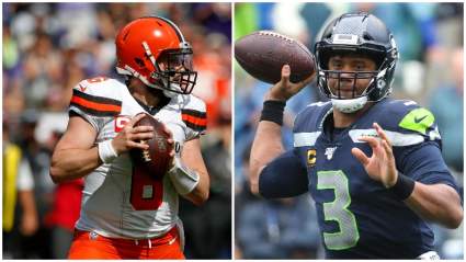 Seahawks’ Russell Wilson Will Shake Browns’ Baker Mayfield’s Hand