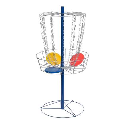 Portable Metal Disc Frisbee Golf Goal Set