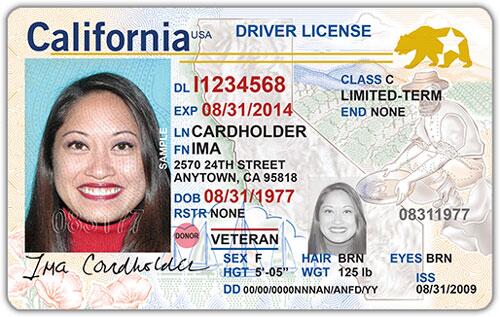 REAL ID license