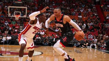 WATCH: Russell Westbrook Exits Preseason Finale Due to Injury
