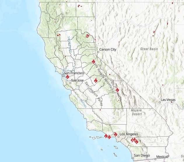 California Fire Map: Track Fires Near Me Today [Oct. 12]
