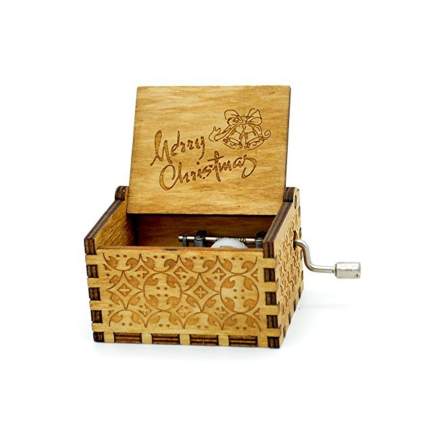 sooye wooden christmas music box