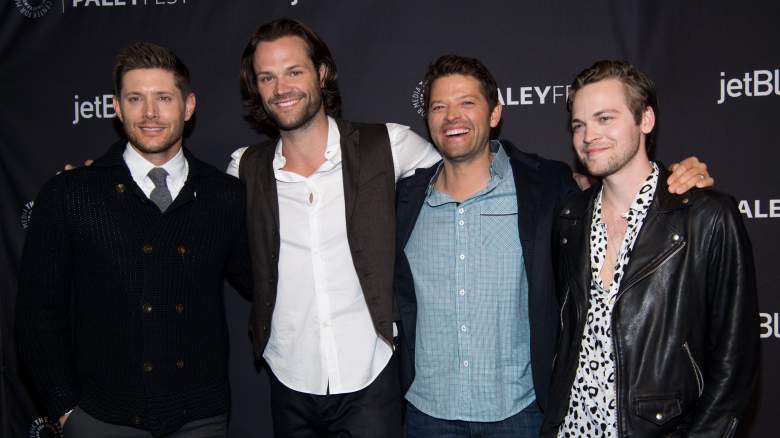 Cast members of the series Supernatural attend a Paley Center event.