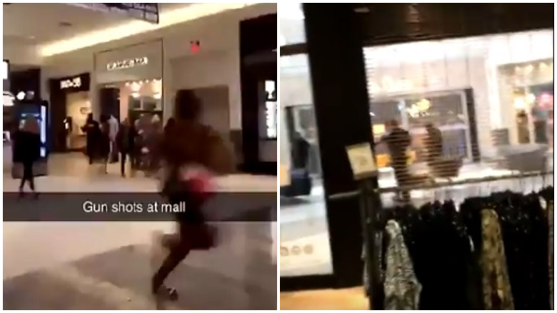 Town Center Mall Shooting Report Panic Captured on Video