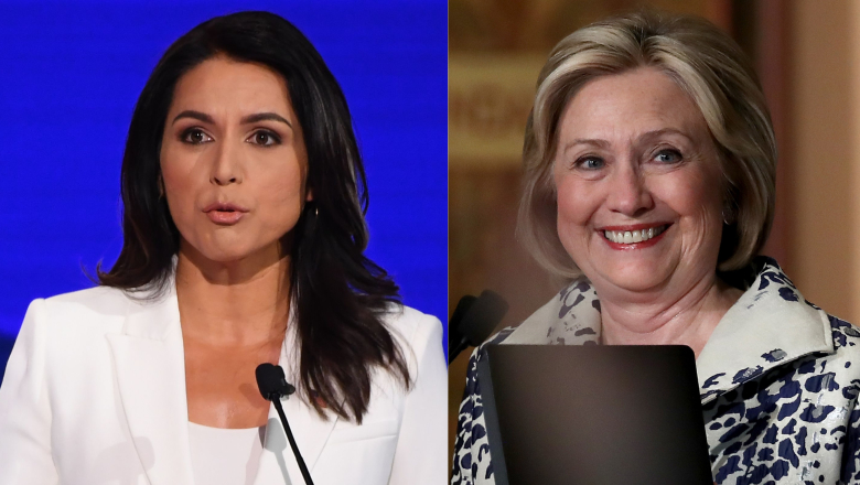 'I Am Tulsi' Trends as Tulsi vs. Clinton Feud Grows