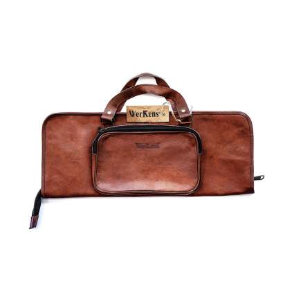 WerKens Handmade Genuine Leather Drumstick Bag