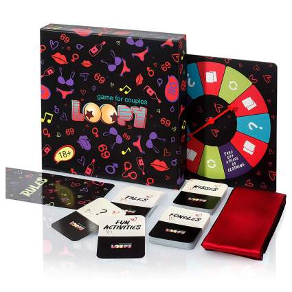 Loopy board game with spinner