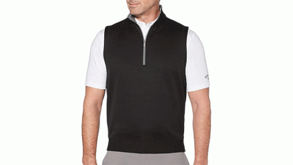 callaway water repellent golf vest