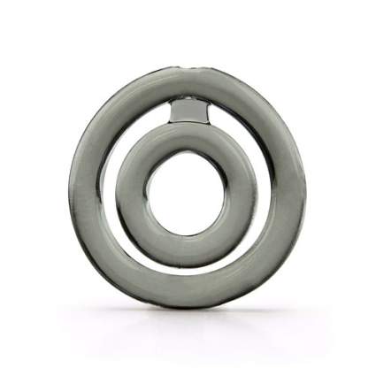 grey translucent double adult ring