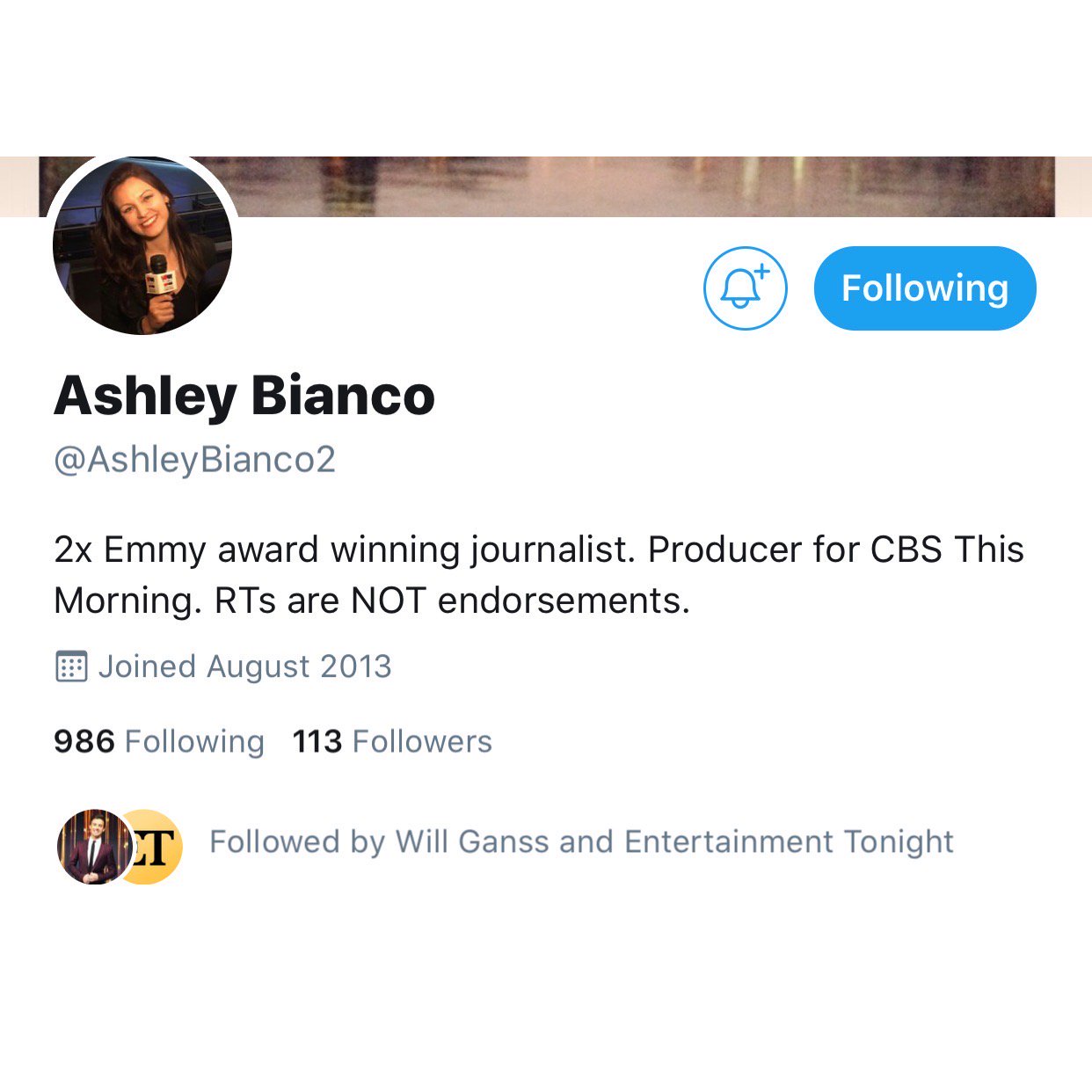 Ashley Bianco Twitter