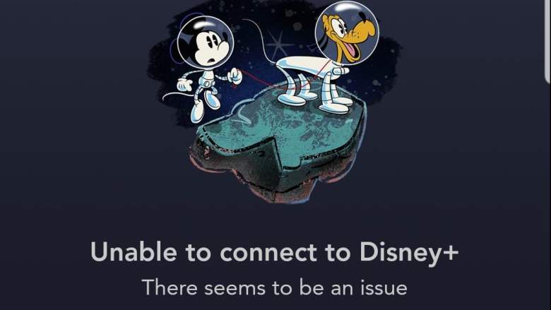 Disney Plus crashes