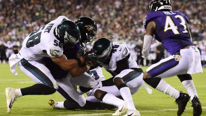 Ravens LB Cut by Eagles Gets Multi-Year Contract Extension