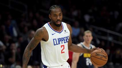 Clippers’ Kawhi Leonard Throws Down Huge Slam vs. Wizards [WATCH]