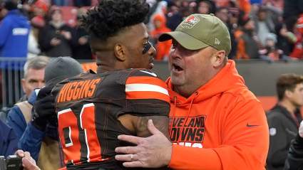 Browns Wide Receiver Surprise Inactive Against Bengals