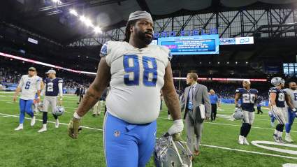 Lions Inactives: Top Defensive Lineman Ruled out vs. Bears