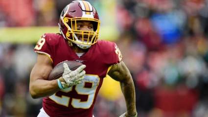 Redskins RB Derrius Guice Officially Out for the Year on ‘Cheap Shot’ Hit