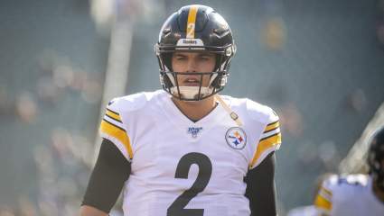 Steelers Bench QB Mason Rudolph After Rough Half at Bengals