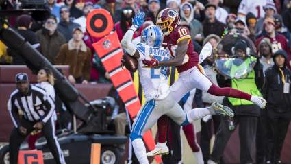 Amani Oruwariye Grabs Beautiful Interception for Lions [WATCH]
