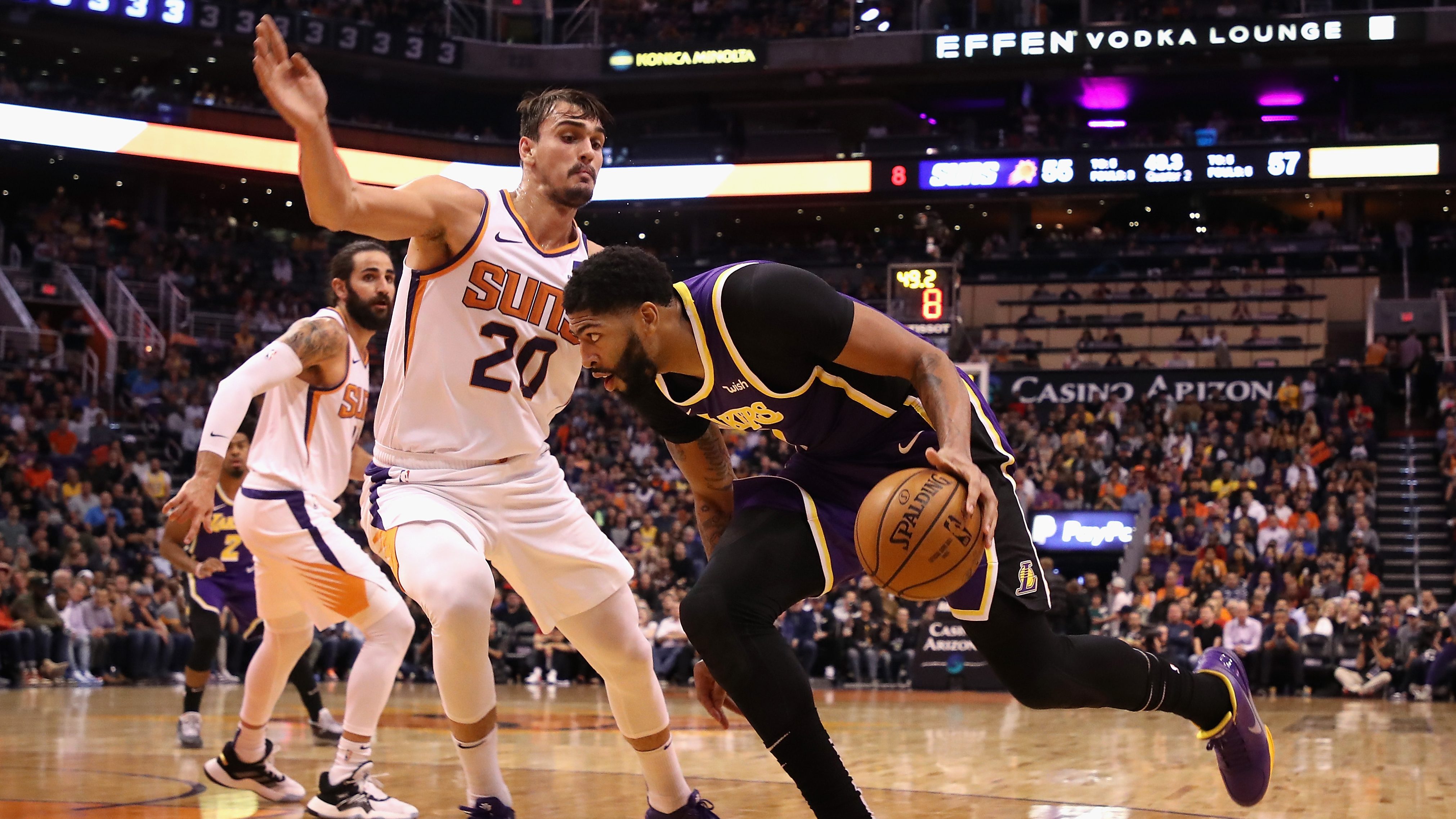 Anthony Davis Powers Lakers To Thrilling Shootout Win Over Suns