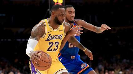 Lakers, LeBron James Sneak Past Thunder to Improve on League-Best Record
