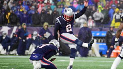 Patriots Officially Sign Kicker Ahead of Week 14 vs Chiefs