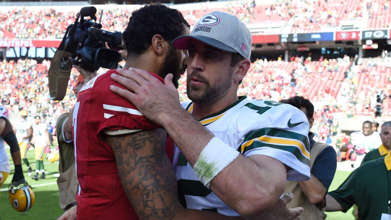 Colin Kaepernick Aaron Rodgers Comments