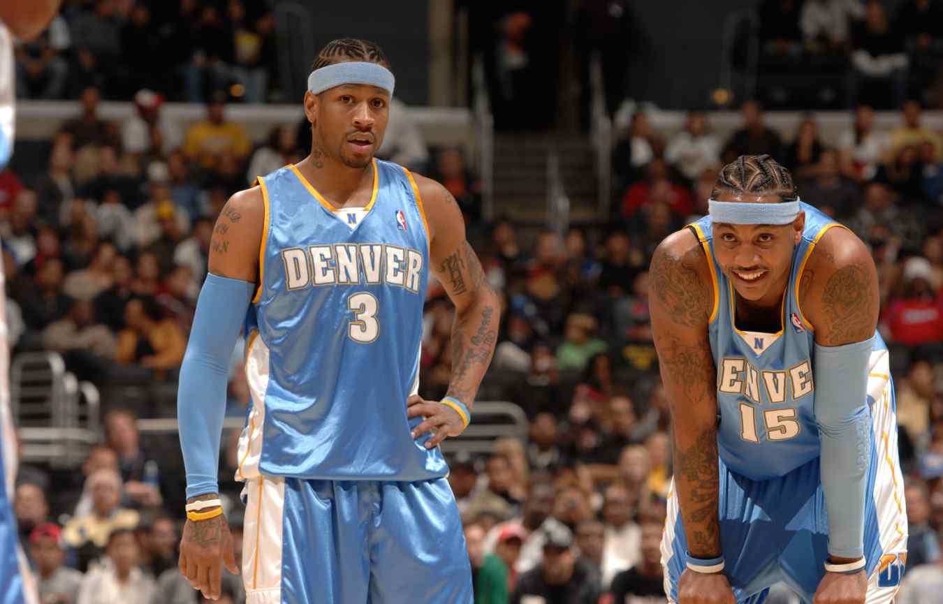 Allen Iverson Fires Tweet at Carmelo Anthony Signing With Blazers