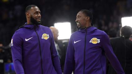 Lakers’ LeBron James Sounds off on Criticism of KCP