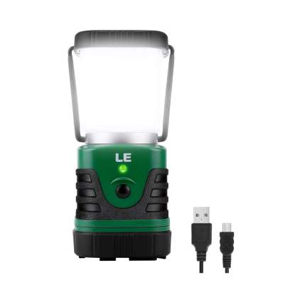LE Rechargeable LED Camping Lantern with 4400mAh Power Bank