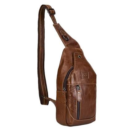 Louis Vuitton® Takeoff Sling Khaki. Size in 2023  Sling bag men, Leather crossbody  bag, Louis vuitton