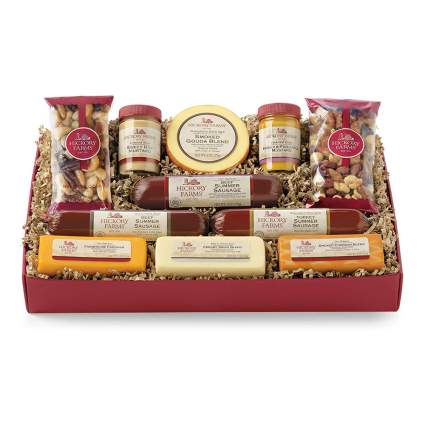 meat and cheese gift box