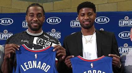 Clippers’ Dynamic Duo Kawhi Leonard & Paul George Finally Make Season Debut