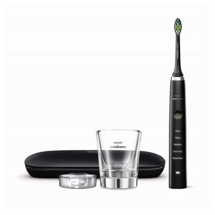 Black Philips Sonicare electric toothbrush