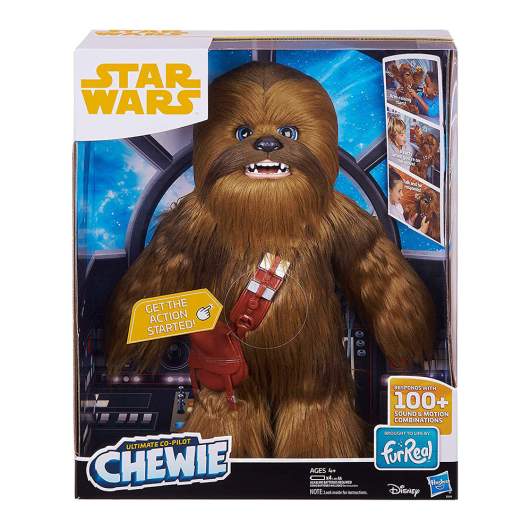 Chewbacca plush doll from Star Wars