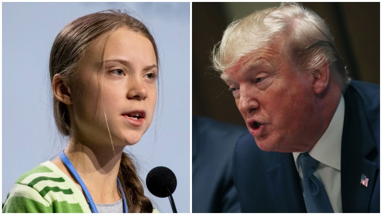 Donald Trump Greta Thunberg Twitter