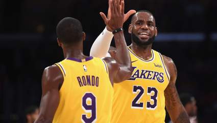 Lakers Veteran Goes All-In With Rajon Rondo Praise