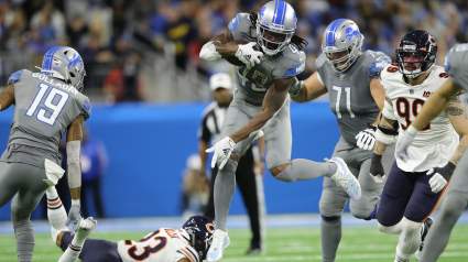 Lions Inactives: Starting Running Back Set to Miss Game
