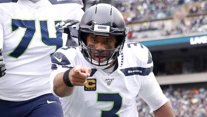 Russell Wilson Handles Philly Heckler Before Seahawks-Eagles [WATCH]