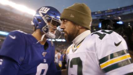 Aaron Rodgers Offers Wisdom to Giants QB Daniel Jones