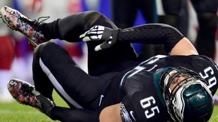 Lane Johnson Out for Redskins Game, Eagles Update Injuries