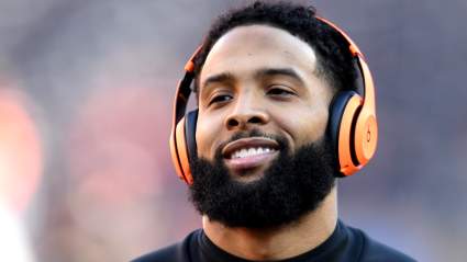 Odell Beckham Reacts to Browns Second-Round Pick