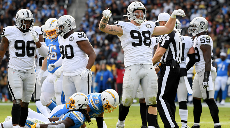 Raiders' Maxx Crosby Reveals He's Inspired By Jared Allen